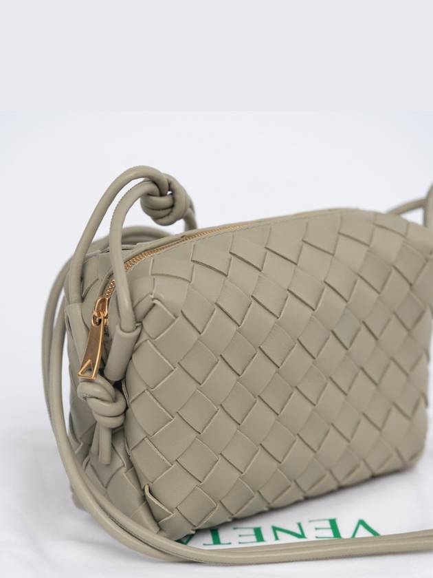 Bottega Veneta Loop Camera Mini Cross Bag Travertine