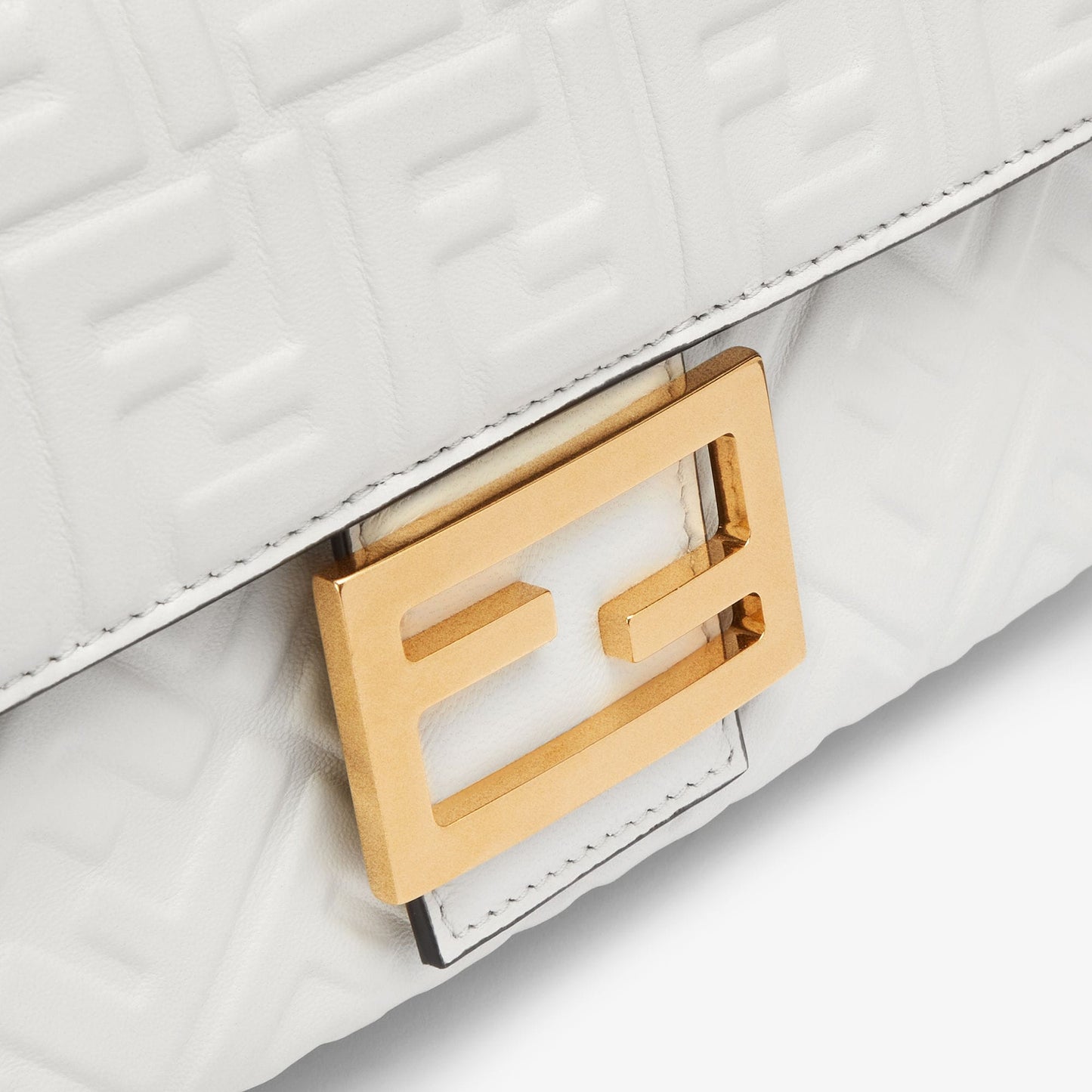 Baguette Chain Midi White