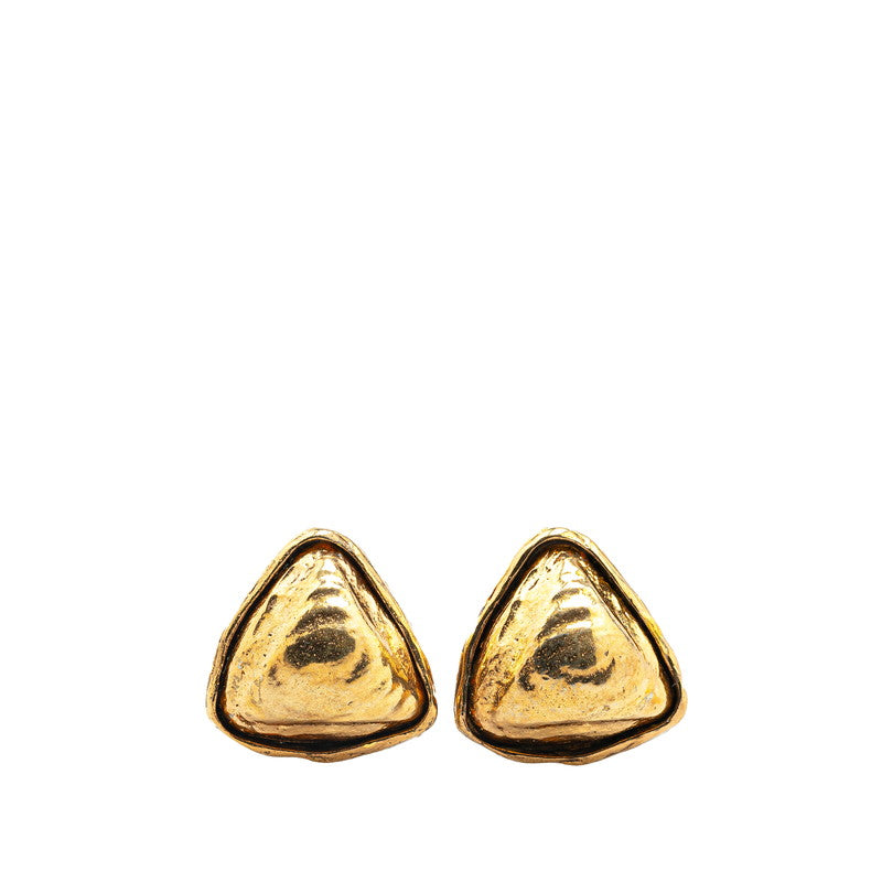 Chanel Vintage Gold Plated Earrings