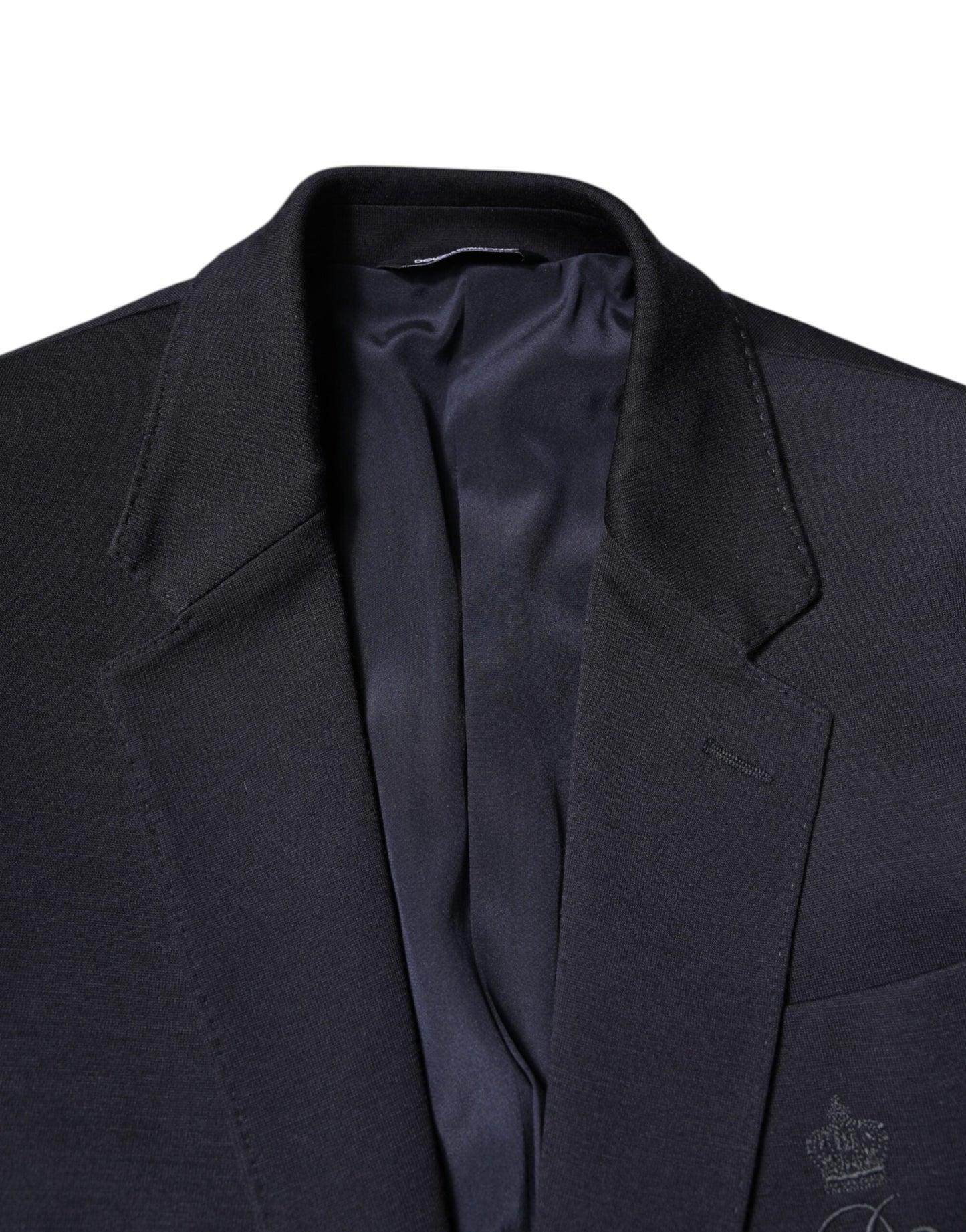 Dolce & Gabbana Black Wool Single Breasted Coat Suit Men's Blazer ()