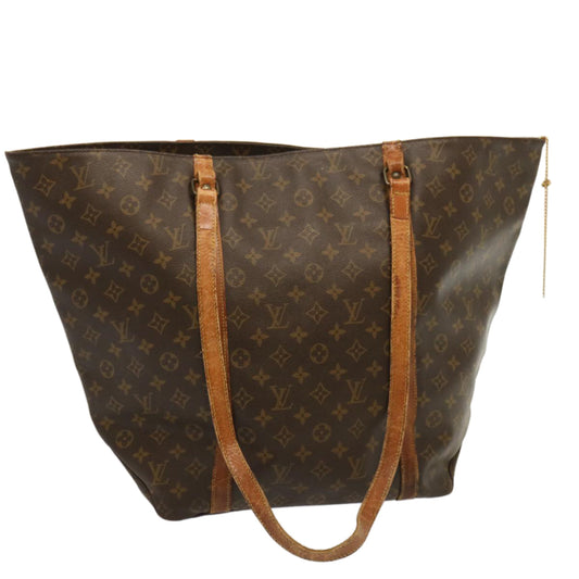LOUIS VUITTON Monogram Sac Shopping GM Tote Bag M51110 LV 70103