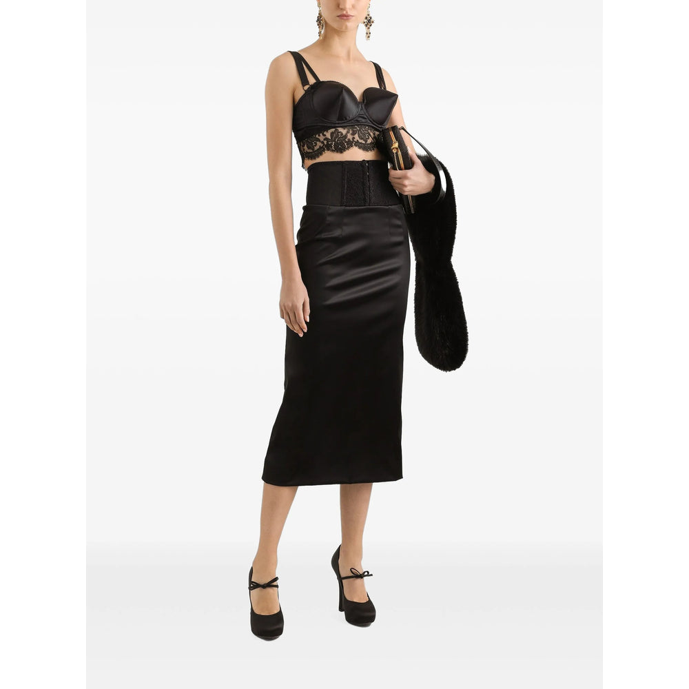 Dolce & Gabbana Black Skirts - Straight Skirts Women