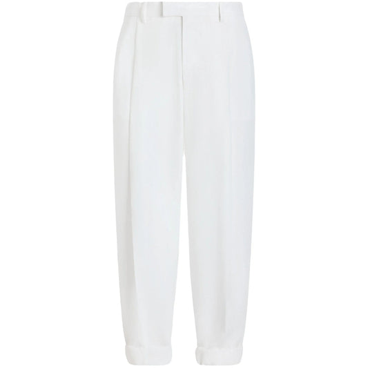 Dolce & Gabbana White Trousers - Tailored Trousers Men