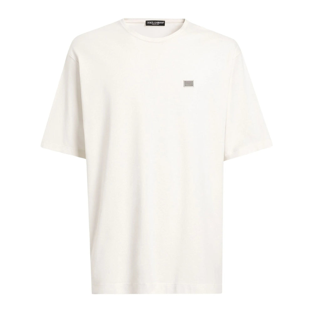 Dolce & Gabbana White T-Shirts & Vests - T-Shirts Men