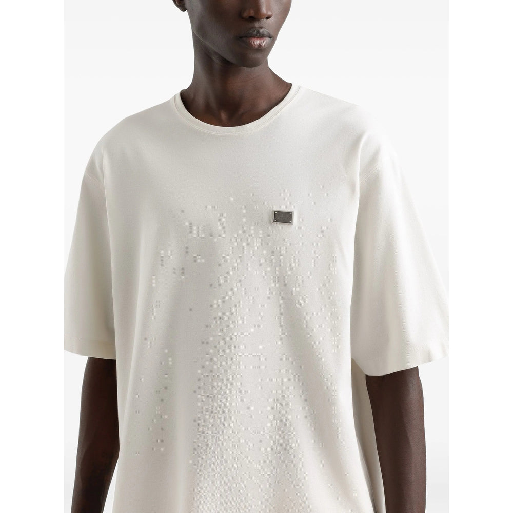 Dolce & Gabbana White T-Shirts & Vests - T-Shirts Men