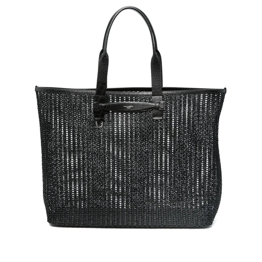 Dolce & Gabbana Black Tote Bags Men