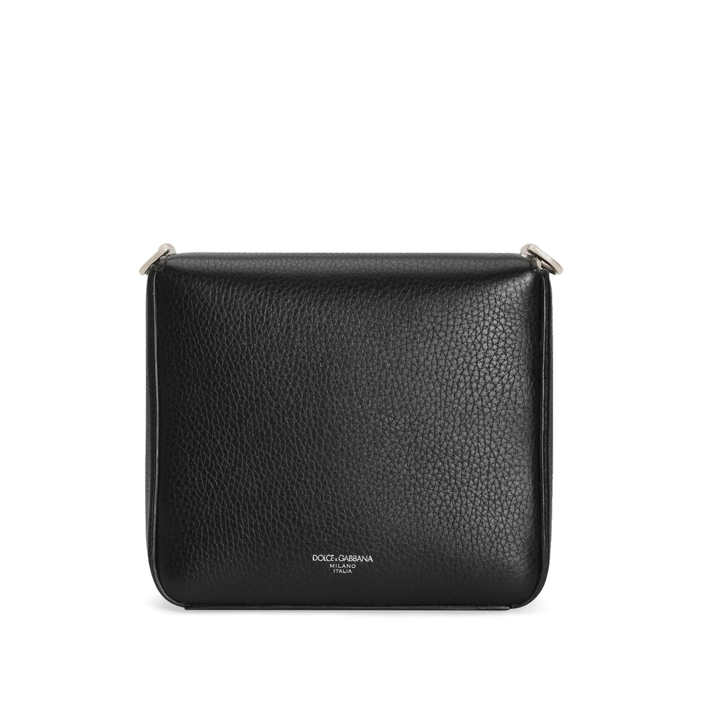 Dolce & Gabbana Black Shoulder Bags Men