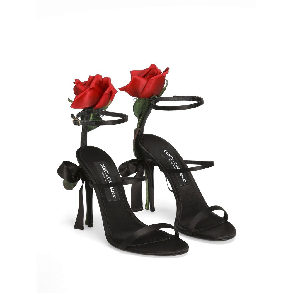 Dolce & Gabbana Black Sandals Women