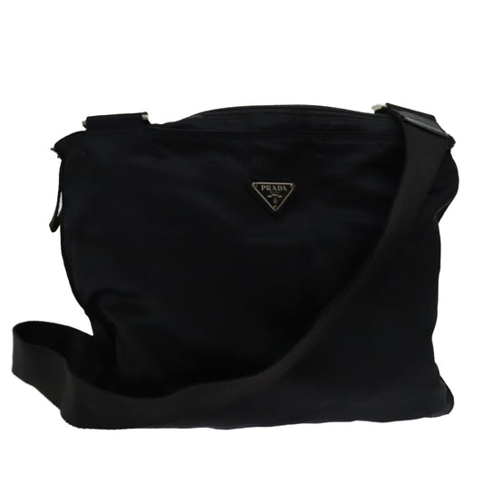 PRADA Shoulder Bag Nylon Black  70152