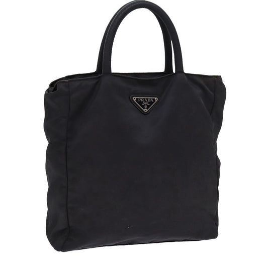 PRADA Hand Bag Nylon Brown  70153