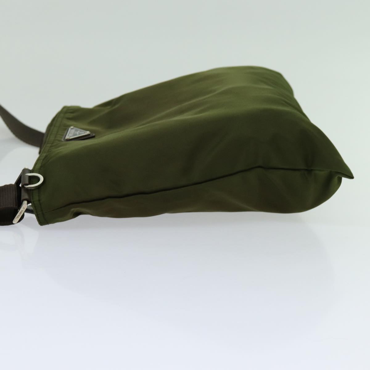 PRADA Shoulder Bag Nylon Khaki  70159