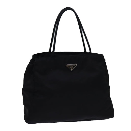 PRADA Hand Bag Nylon Black  70160