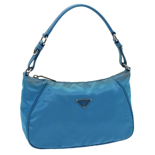 PRADA Accessory Pouch Nylon Light Blue  70224