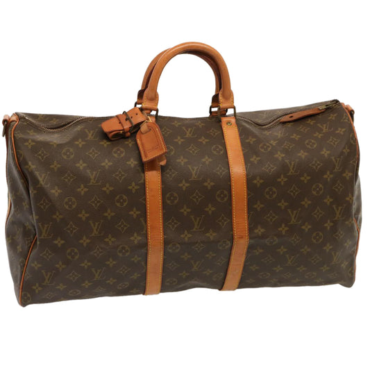 LOUIS VUITTON Monogram Keepall Bandouliere 55 Bag Vintage M41414 LV 70373