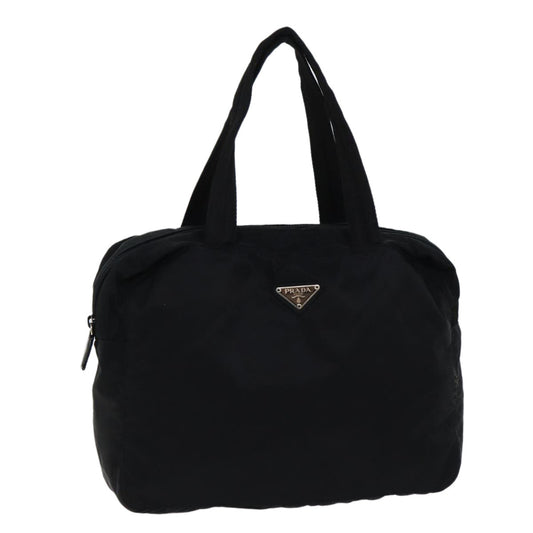 PRADA Hand Bag Nylon Black  70386