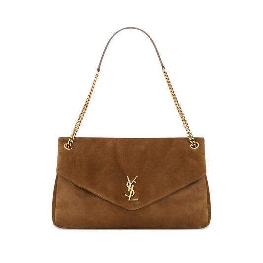 Saint Laurent Brown Shoulder Bags Women