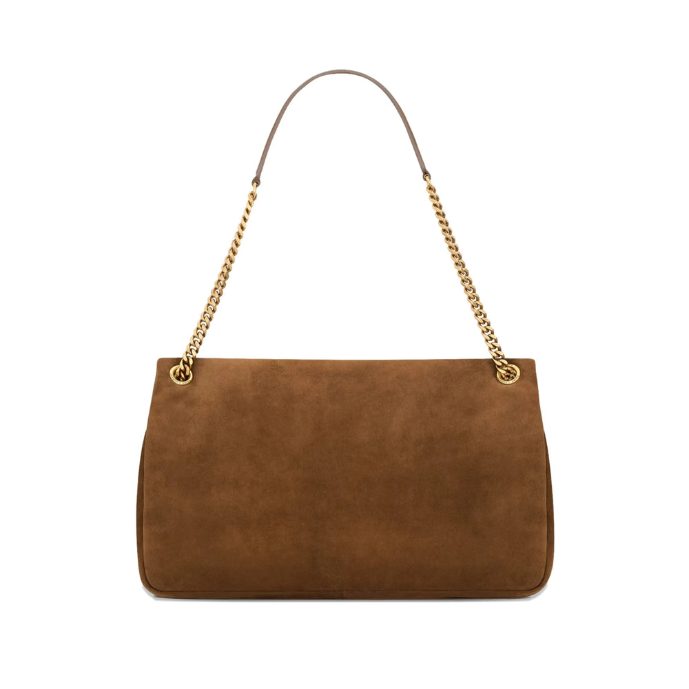 Saint Laurent Brown Shoulder Bags Women