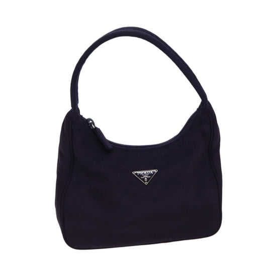 PRADA Hand Bag Nylon Purple  70588