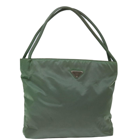 PRADA Hand Bag Nylon Khaki  70592