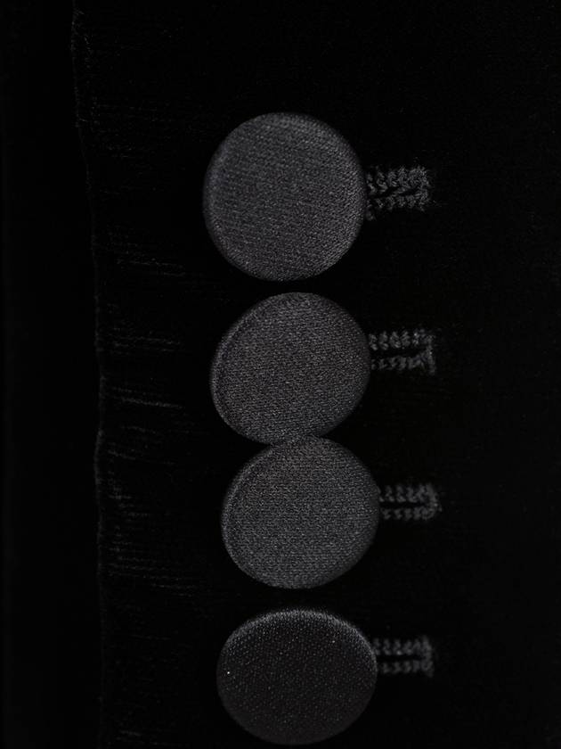 Saint Laurent Velvet Tuxedo Jacket Black