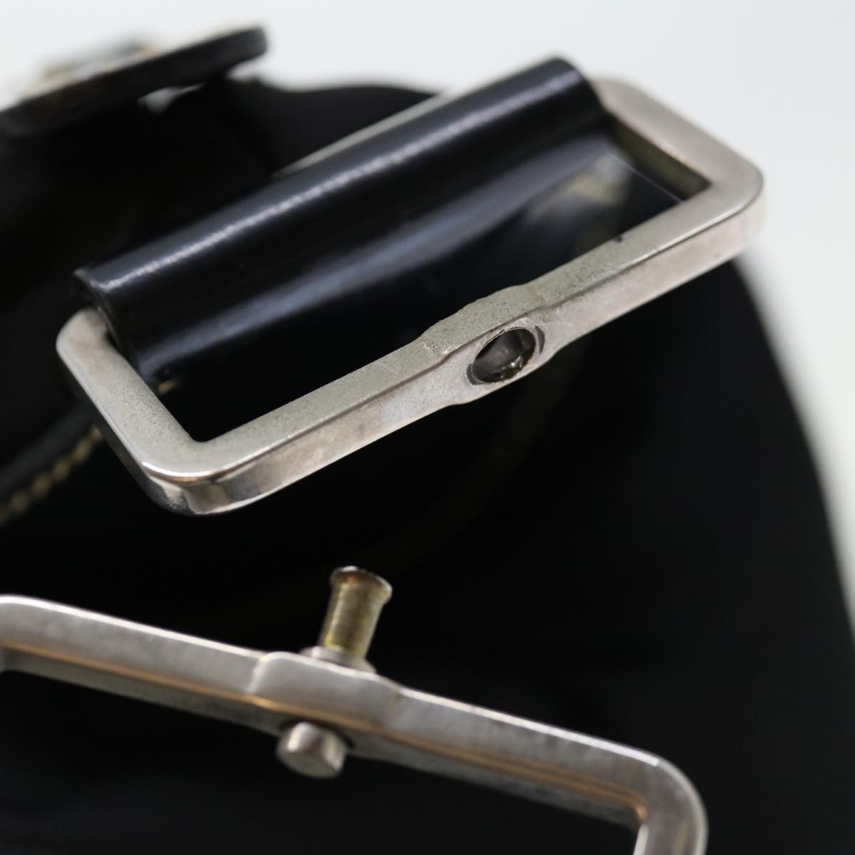 PRADA Shoulder Bag Nylon Black  70680