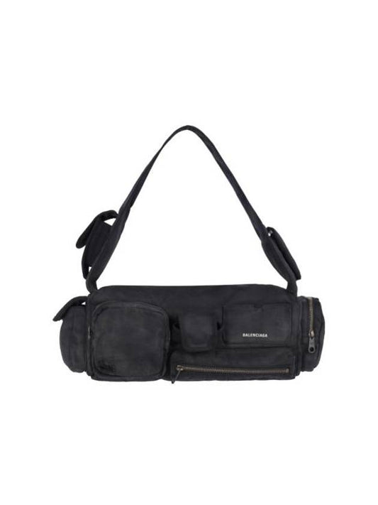 Balenciaga Superbusy Small Cross Bag Black