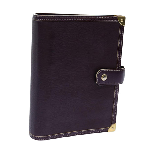 LOUIS VUITTON Agenda MM Day Planner Cover Suhari Purple R20885 LV 70717