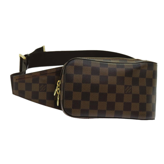 LOUIS VUITTON Damier Ebene Geronimos Shoulder Bag N51994 LV 70750