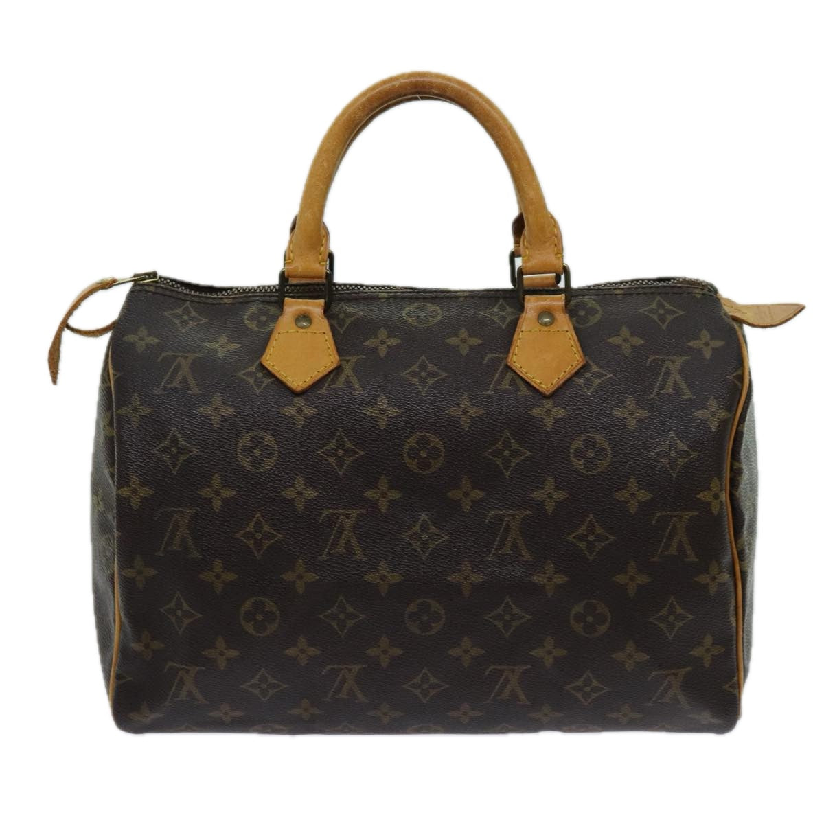 LOUIS VUITTON Monogram Speedy 35 Hand Bag M41524 LV 70770