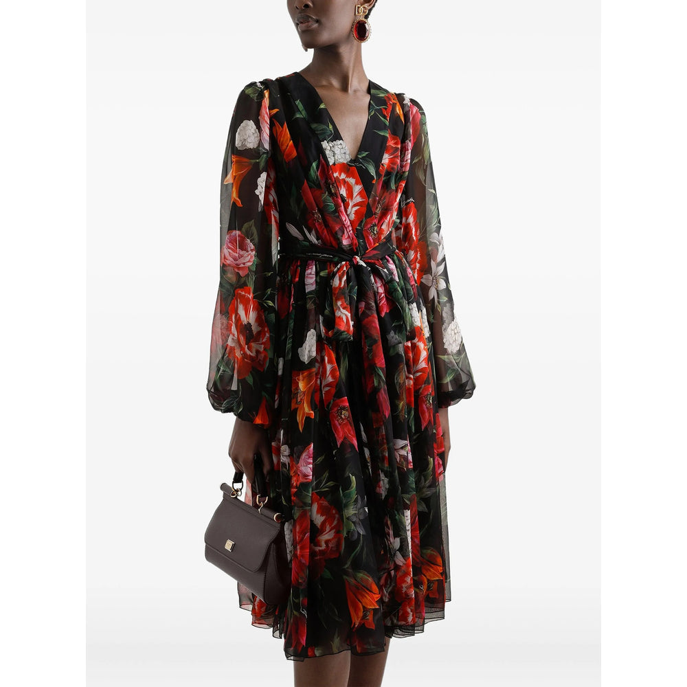 Dolce & Gabbana Red Tote Bags Women