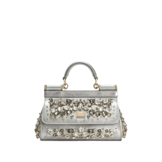 Dolce & Gabbana Silver Tote Bags Women