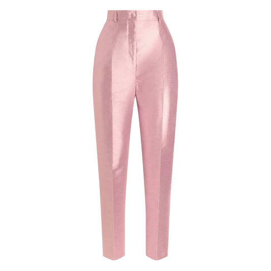 Dolce & Gabbana Pink Trousers - Tailored Trousers Women