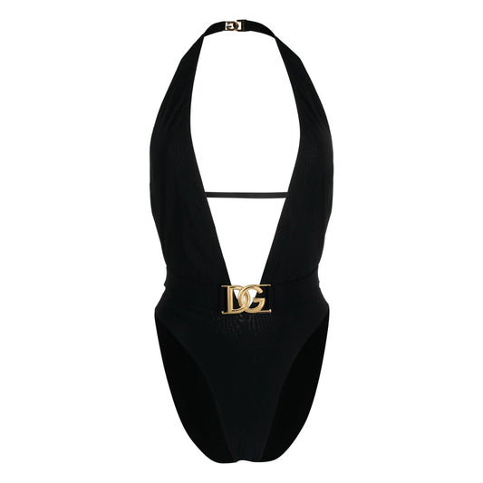 Dolce & Gabbana Black Beachwear - One-Pieces Women