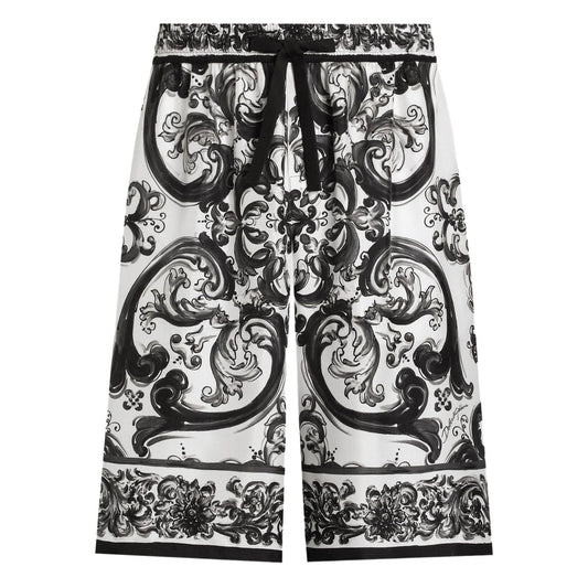 Dolce & Gabbana White Shorts - Bermuda Shorts Men