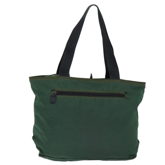 PRADA Tote Bag Nylon Green  71298