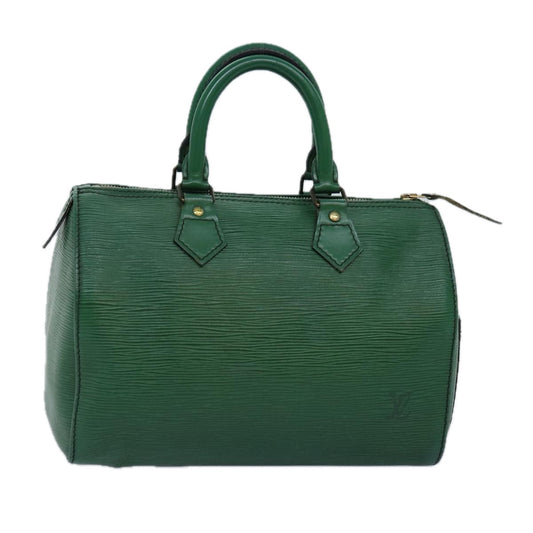 LOUIS VUITTON Epi Speedy 25 Hand Bag Borneo Green M43014 LV 71659