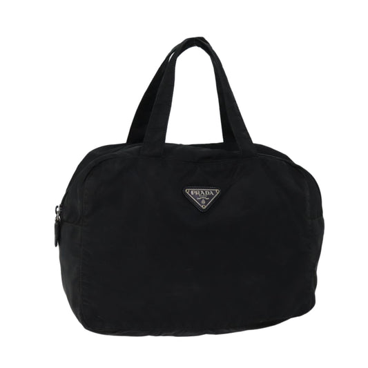 PRADA Hand Bag Nylon Black  71845