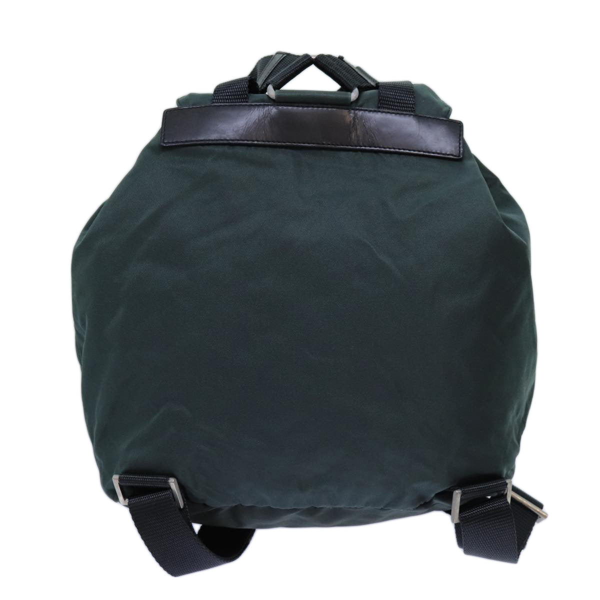 PRADA Backpack Nylon Green  71857