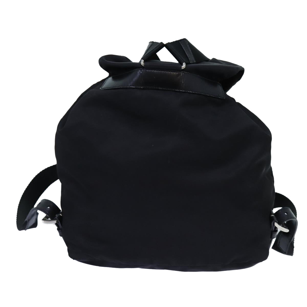 PRADA Backpack Nylon Black  71858