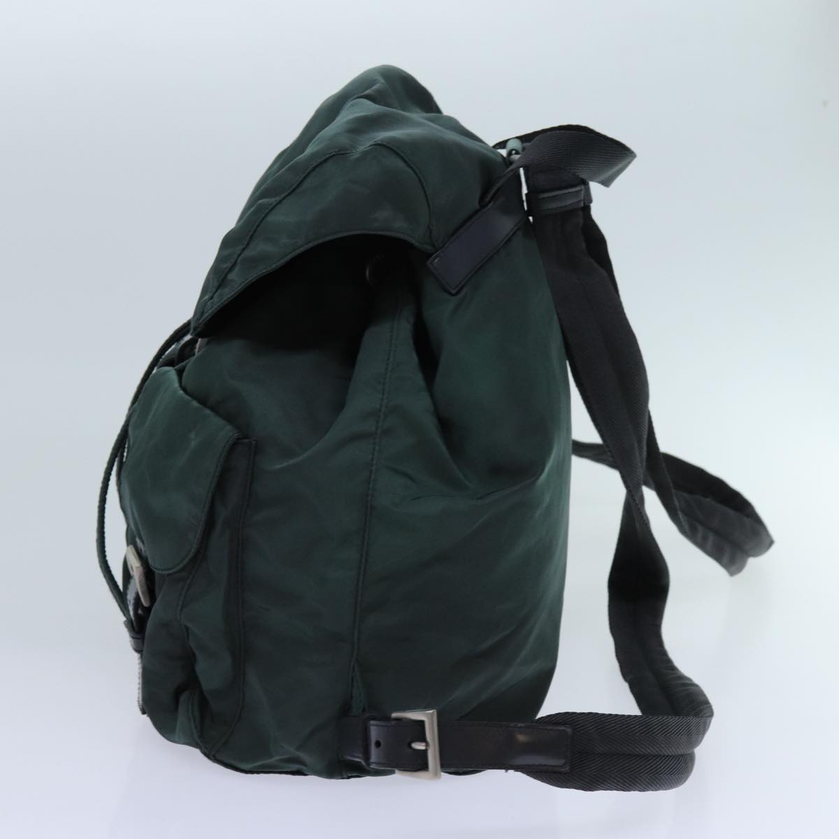 PRADA Backpack Nylon Green  71859