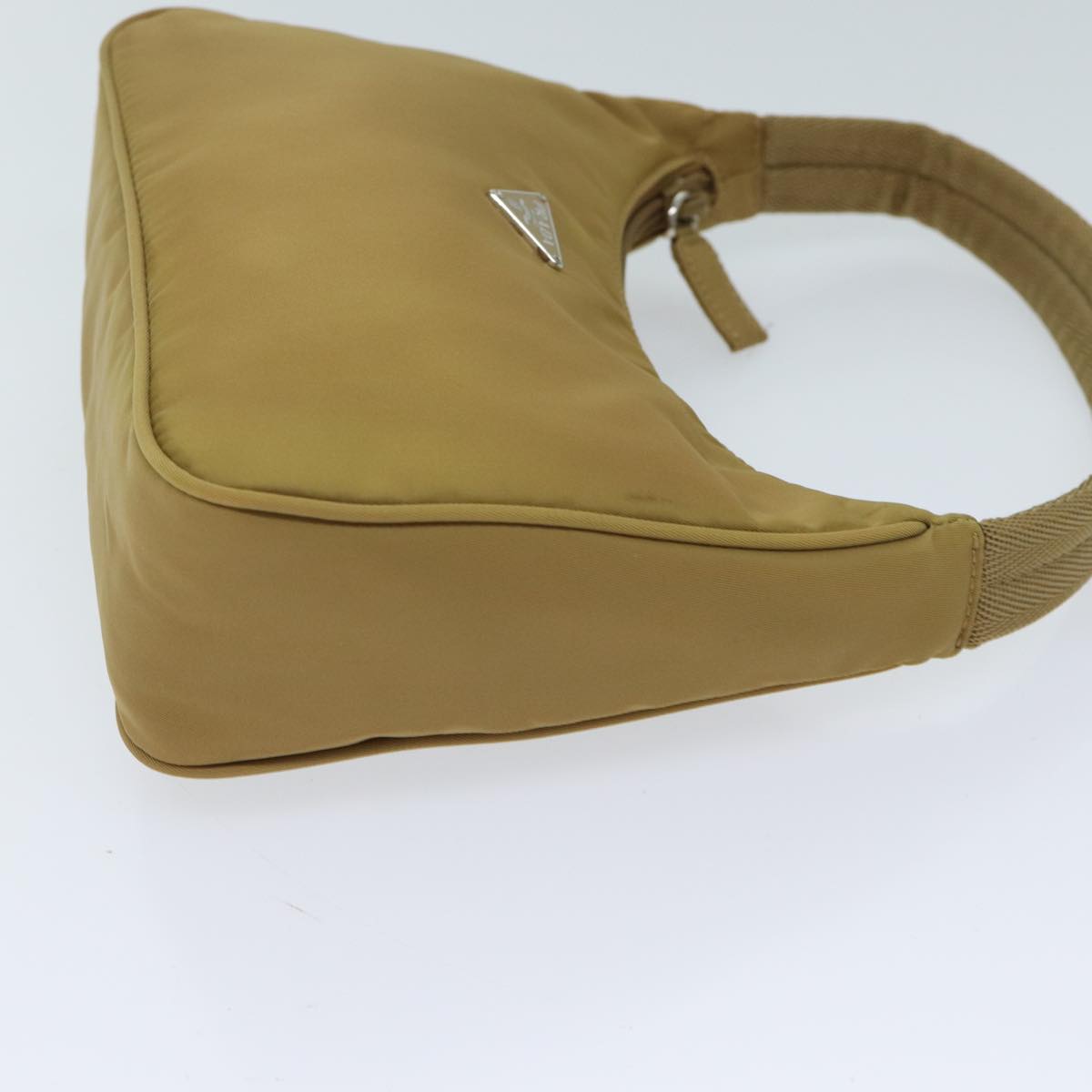 PRADA Hand Bag Nylon Brown  71861