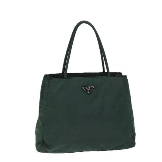 PRADA Tote Bag Nylon Green  71864