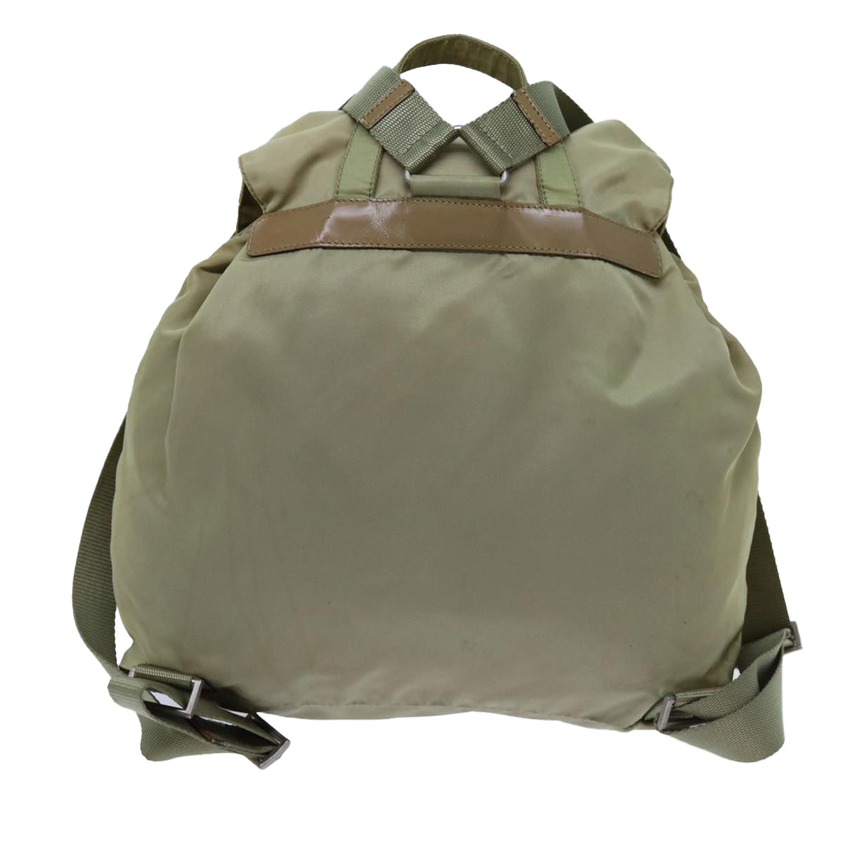 PRADA Backpack Nylon Beige  71867