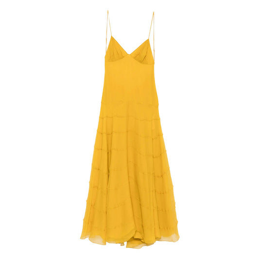 Saint Laurent Yellow Dresses - Day Dresses Women