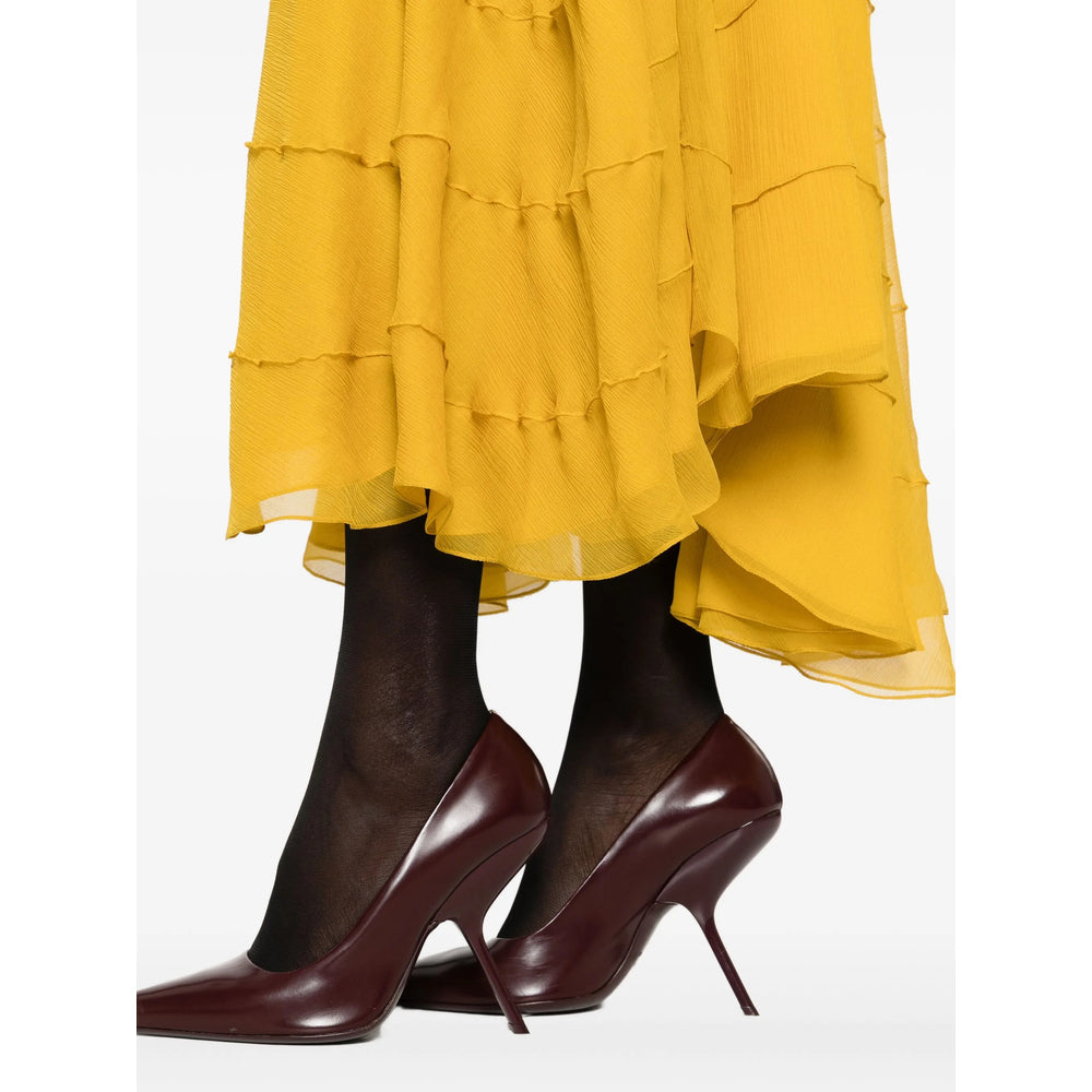 Saint Laurent Yellow Dresses - Day Dresses Women