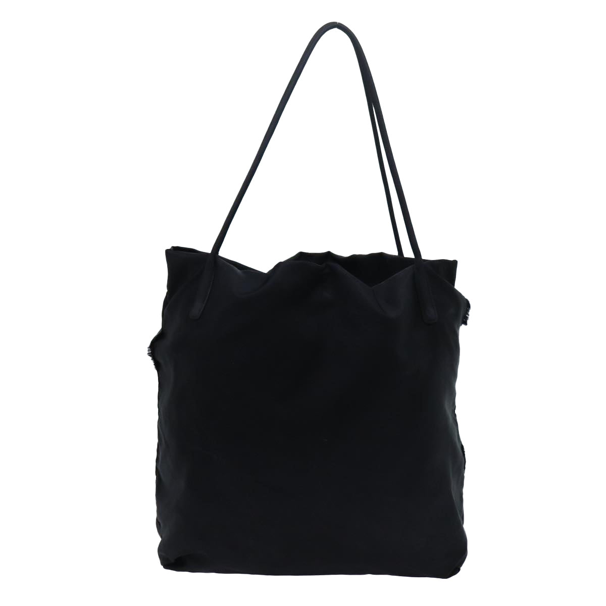PRADA Tote Bag Nylon Black  71870