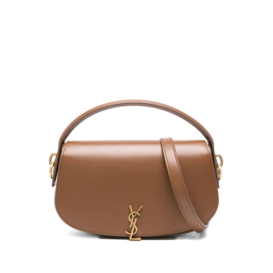 Saint Laurent Brown Shoulder Bags Women