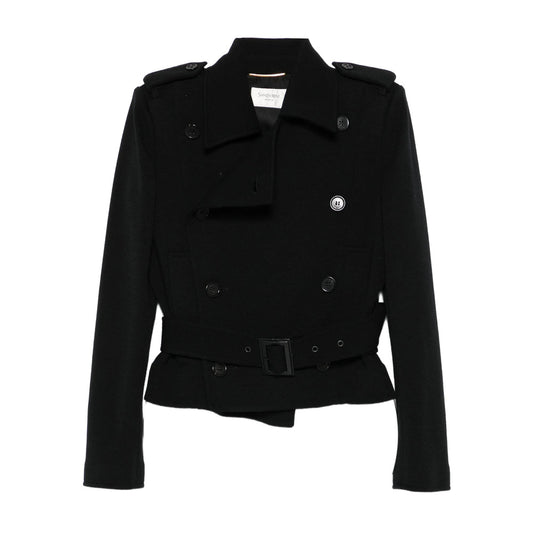 Saint Laurent Black Jackets - Fitted Jackets Women