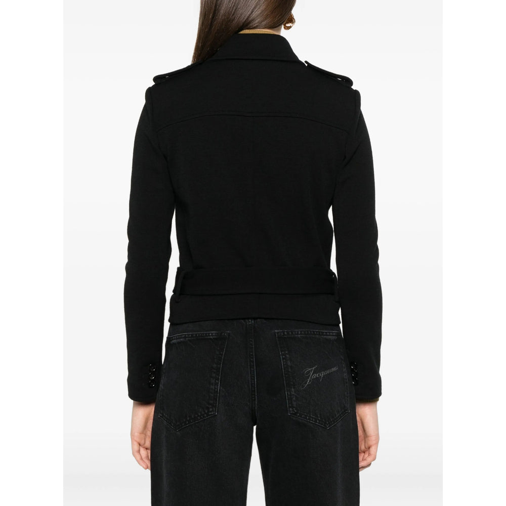 Saint Laurent Black Jackets - Fitted Jackets Women