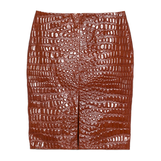 Saint Laurent Brown Skirts - Pencil Skirts Women